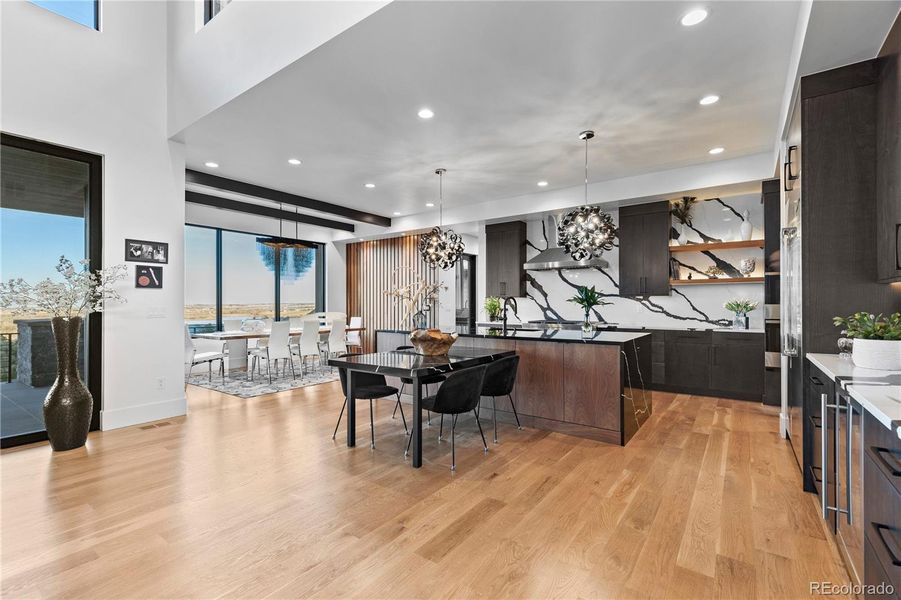 Furnished interior view inside a new home in , Littleton (Image 15).