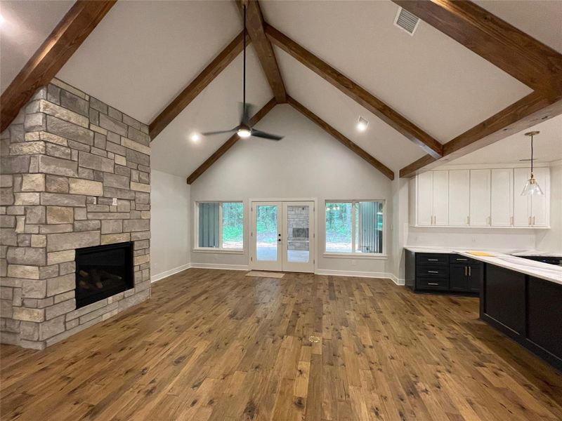 Furnished interior view inside a new home in , Willis (Image 8). Furnished interior view inside a new home in , Willis (Image 8).