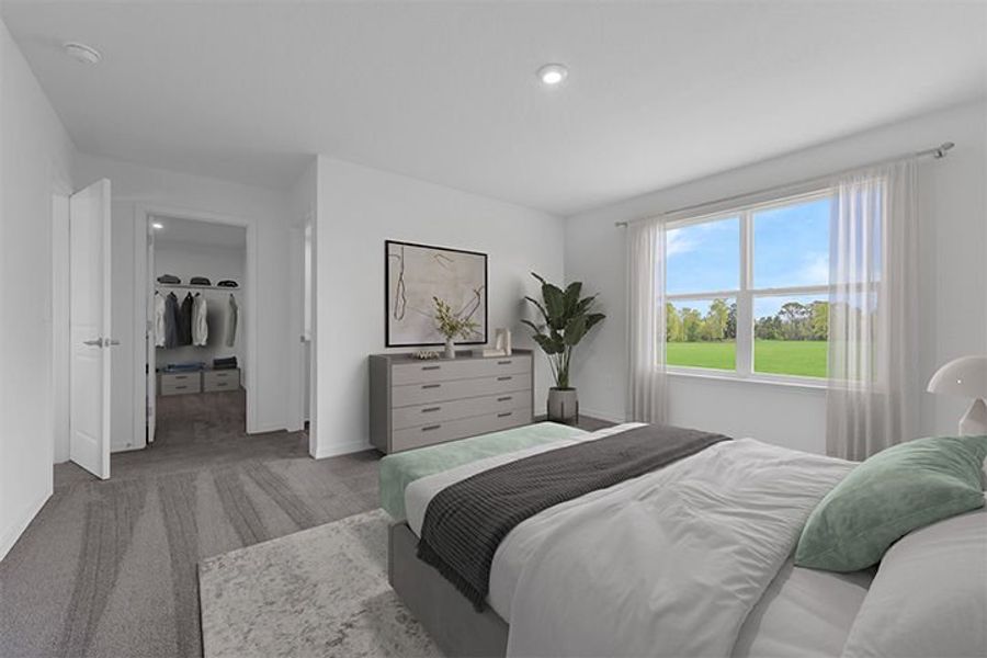 Representative furnished interior of a home built from the The Linden by Stanley Martin Homes in Avalon Park Tavares Single Family Homes, Tavares (Image 12).