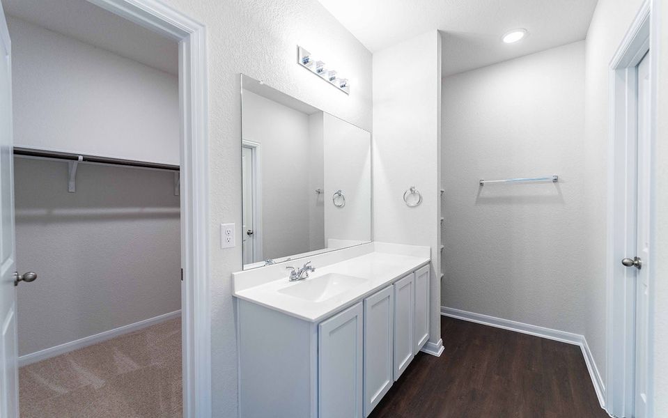 Furnished interior view inside a new home in Notting Hill, Converse (Image 4). Furnished interior view inside a new home in Notting Hill, Converse (Image 4).