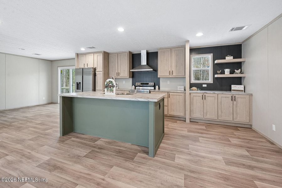 Furnished interior view inside a new home in , Lake Butler (Image 8).