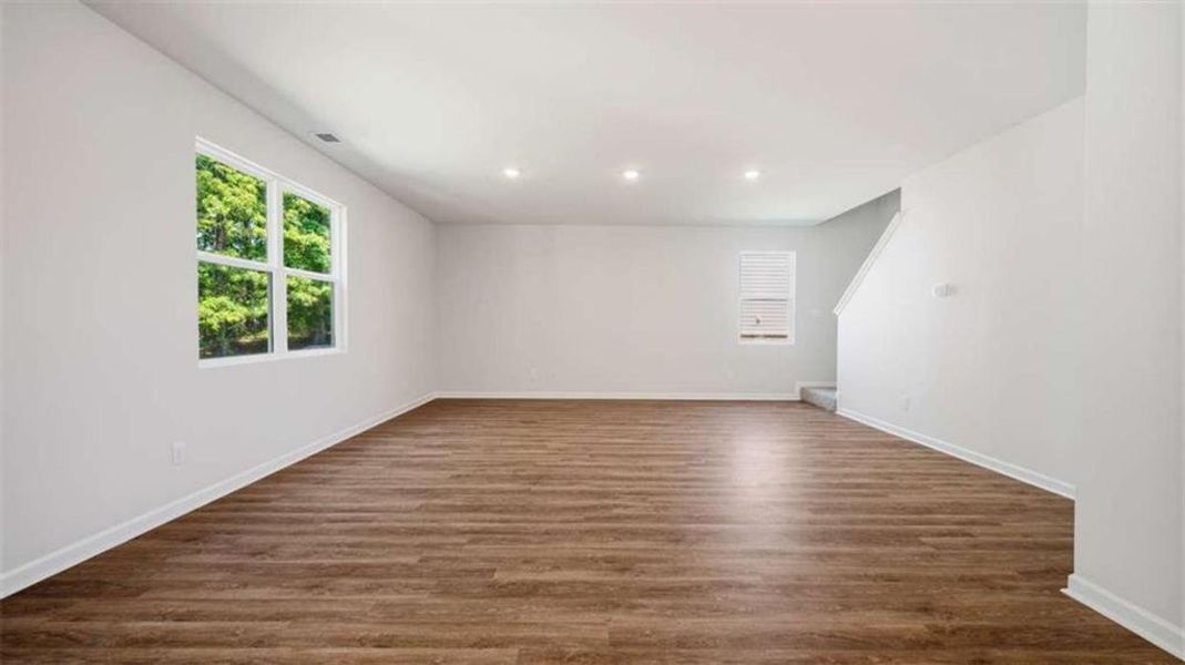 Spacious, unfurnished interior of a new home in The Reserve at Calcutta, Stockbridge (Image 15). Spacious, unfurnished interior of a new home in The Reserve at Calcutta, Stockbridge (Image 15).