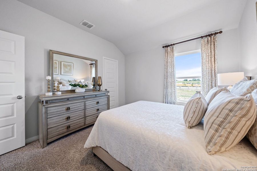 Furnished interior view inside a new home in Applewhite Meadows, San Antonio (Image 22). Furnished interior view inside a new home in Applewhite Meadows, San Antonio (Image 22).
