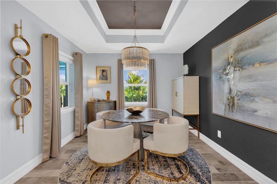 Furnished interior view inside a new home in , Rotonda West (Image 11). Furnished interior view inside a new home in , Rotonda West (Image 11).