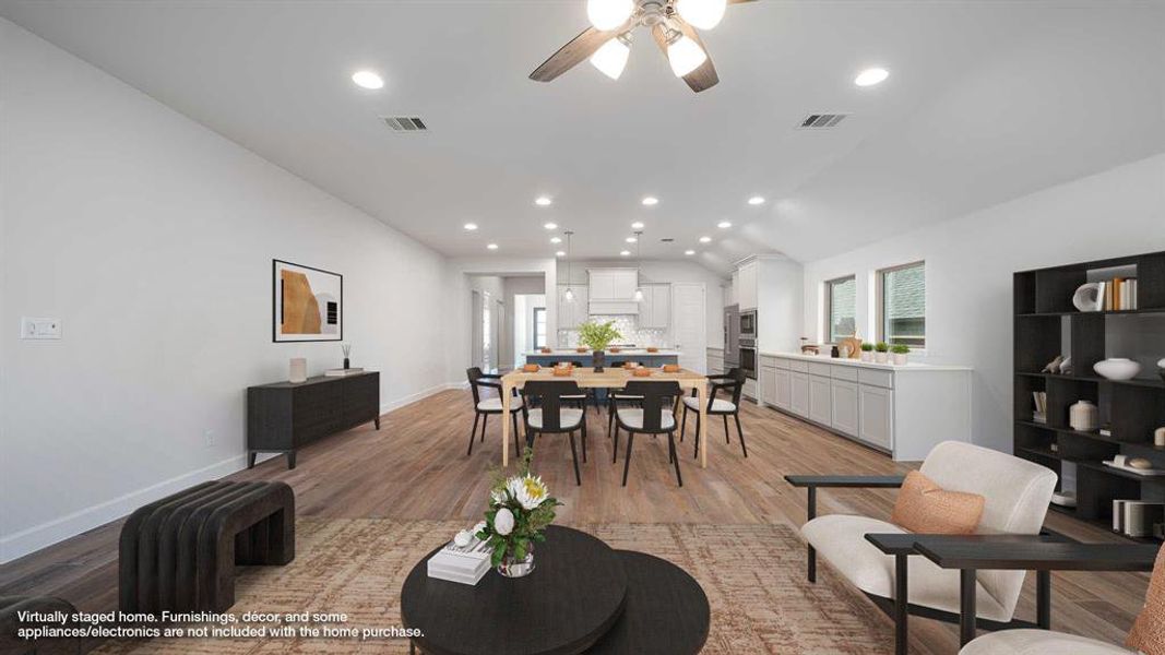 Furnished interior view inside a new home in , Lavon (Image 8). Furnished interior view inside a new home in , Lavon (Image 8).