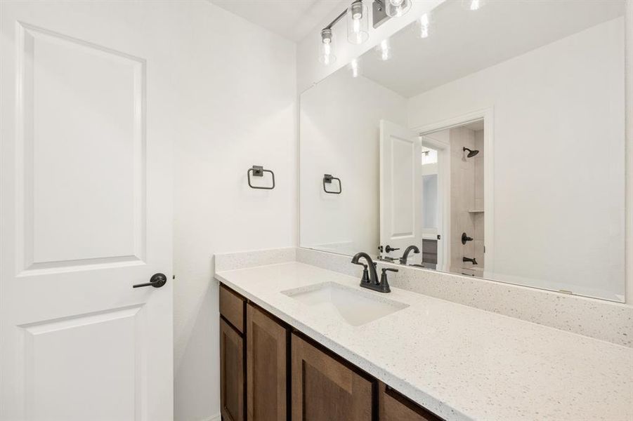 Furnished interior view inside a new home in Timberbrook 3B-4A, Justin (Image 16).