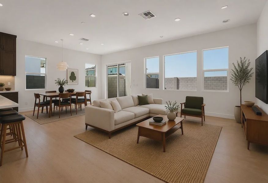 Great Room Virtually Staged - 5 of 17 Great Room Virtually Staged - 5 of 17