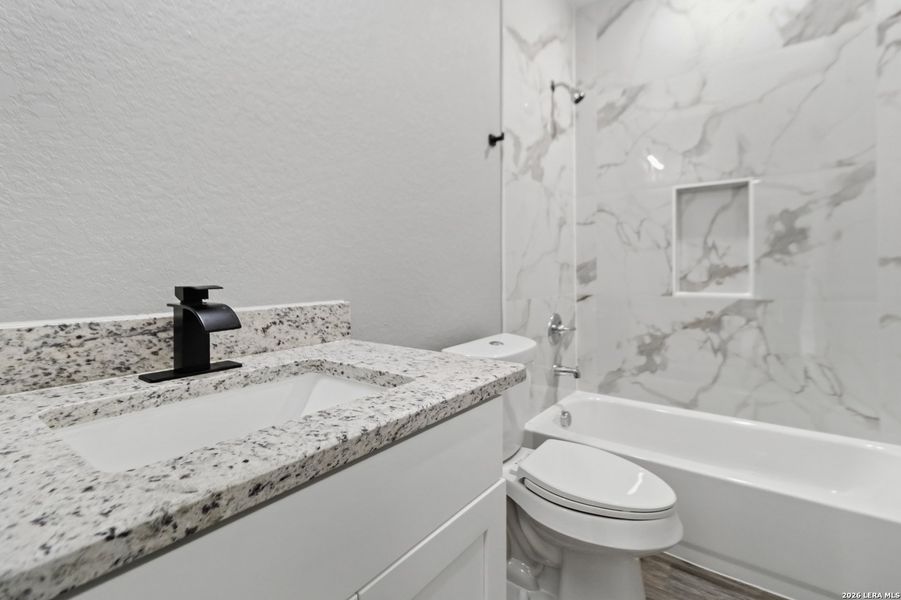 Furnished interior view inside a new home in , San Antonio (Image 13).