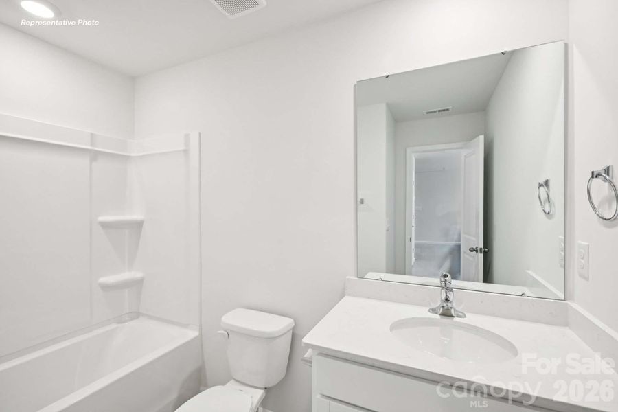 Furnished interior view inside a new home in Wallace Springs, Statesville (Image 4).