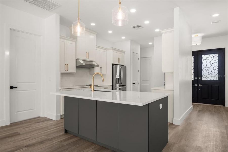 Furnished interior view inside a new home in , Sebring (Image 7).