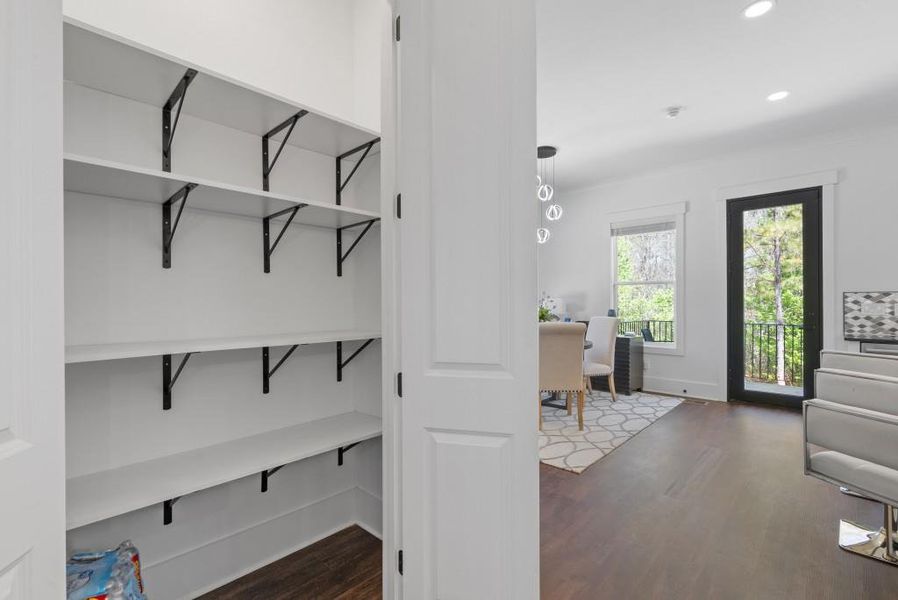 Furnished interior view inside a new home in , Stockbridge (Image 36).