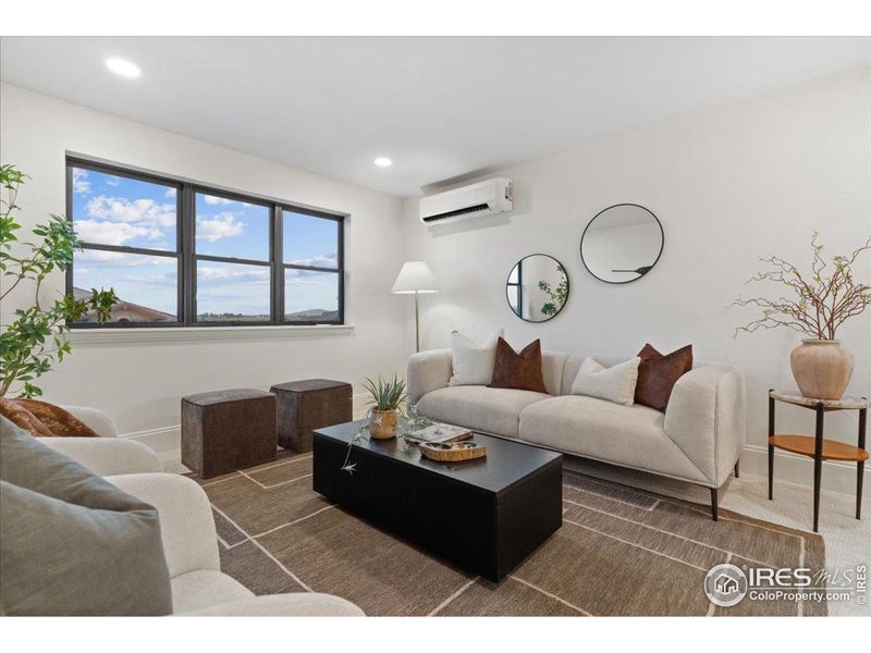 Furnished interior view inside a new home in , Berthoud (Image 45). Furnished interior view inside a new home in , Berthoud (Image 45).