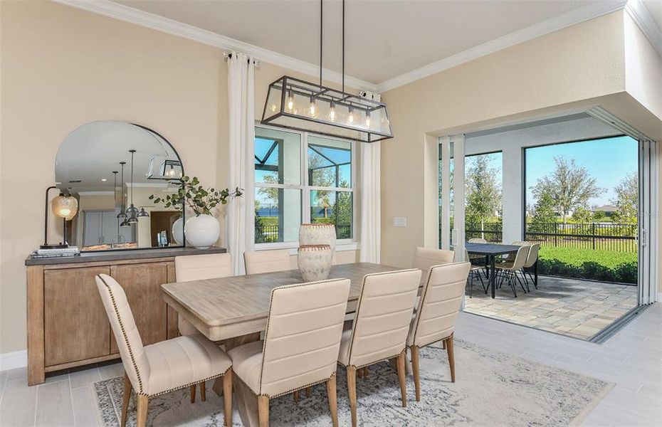 Furnished interior view inside a new home in , Ocala (Image 12).