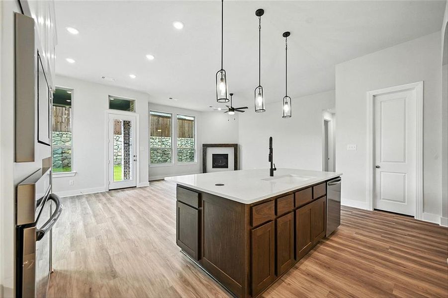 Furnished interior view inside a new home in Gateway Village - The Reserve: 50ft. lots, Denison (Image 7). Furnished interior view inside a new home in Gateway Village - The Reserve: 50ft. lots, Denison (Image 7).