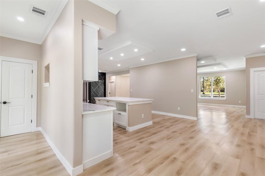 Furnished interior view inside a new home in , Magnolia (Image 12). Furnished interior view inside a new home in , Magnolia (Image 12).