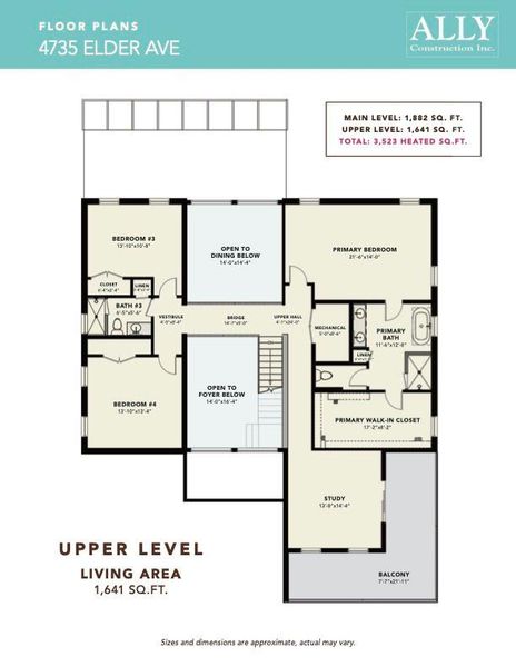 HERMAN PLAN - 2nd Level Floorplan