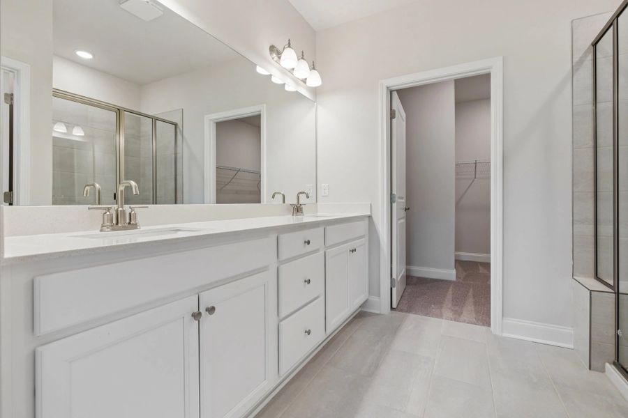 Furnished interior view inside a new home in Cedars at Cane Ridge | 55+ Community, Antioch (Image 13).