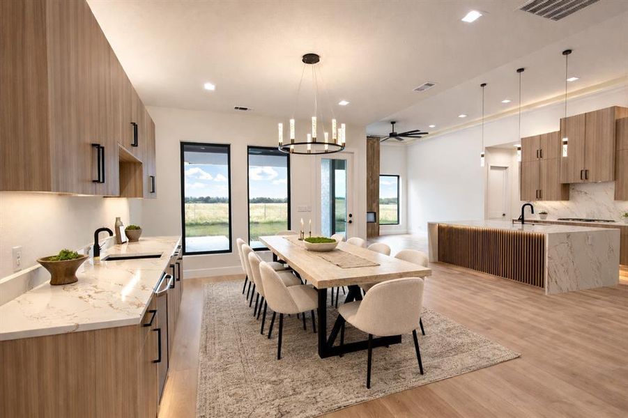 Furnished interior view inside a new home in , Pottsboro (Image 11). Furnished interior view inside a new home in , Pottsboro (Image 11).
