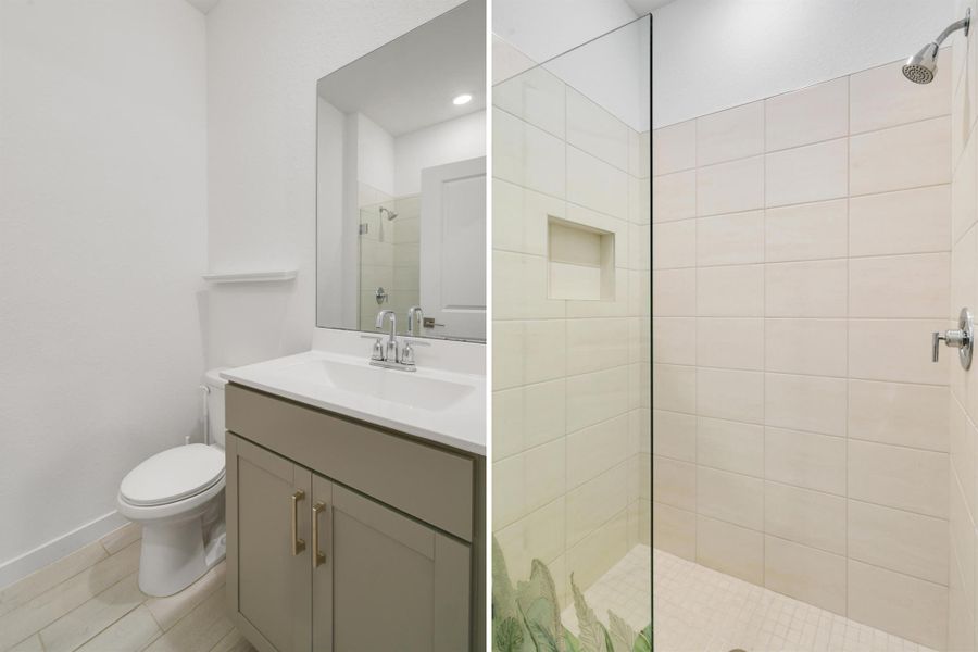 Furnished interior view inside a new home in Reserve at Jupiter, Jupiter (Image 56).