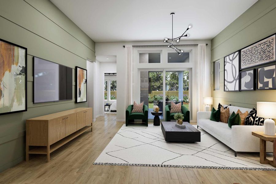 The Conroe - Optional Sliding Glass Door The Conroe - Optional Sliding Glass Door