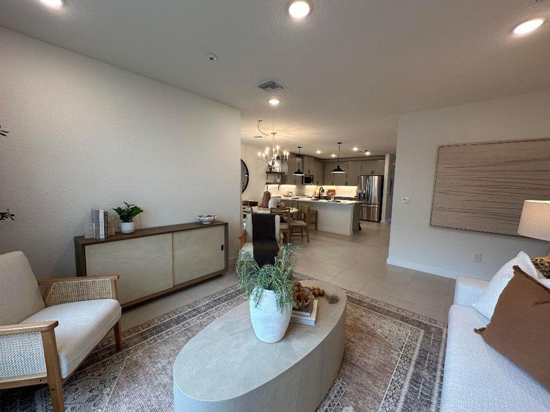 Great Room towards Kitchen