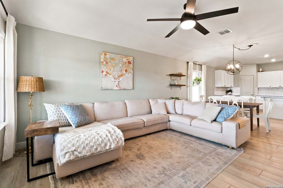 Furnished interior view inside a new home in Copper Canyon, Bulverde (Image 8).