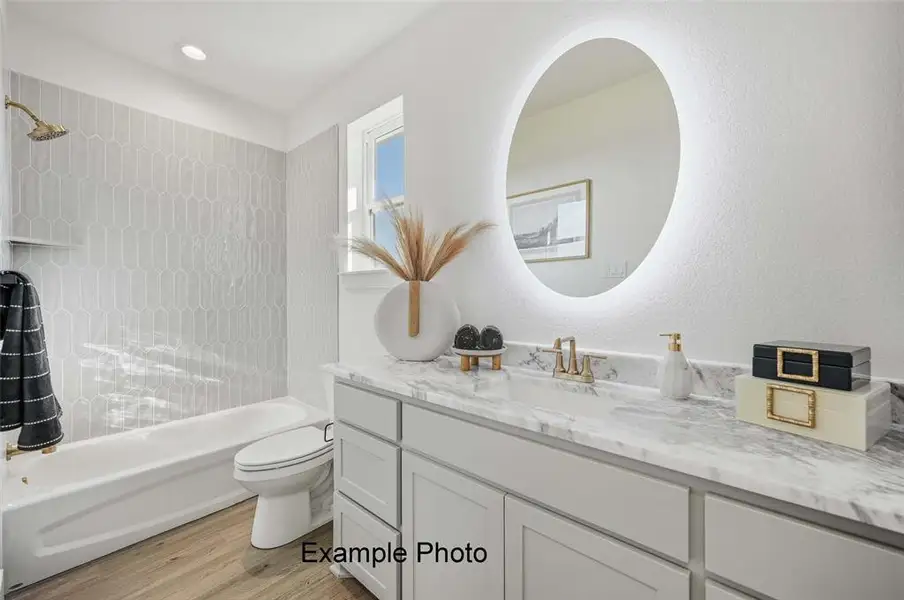 Furnished interior view inside a new home in , Azle (Image 16).