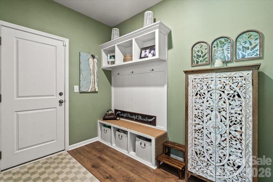 Furnished interior view inside a new home in Sanders Ridge, Troutman (Image 35).