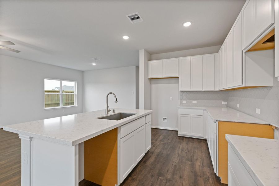 Furnished interior view inside a new home in Oakwood Estates, Waller (Image 10).