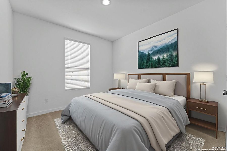 Furnished interior view inside a new home in Hidden Trails: Coastline Collection, Bulverde (Image 13). Furnished interior view inside a new home in Hidden Trails: Coastline Collection, Bulverde (Image 13).