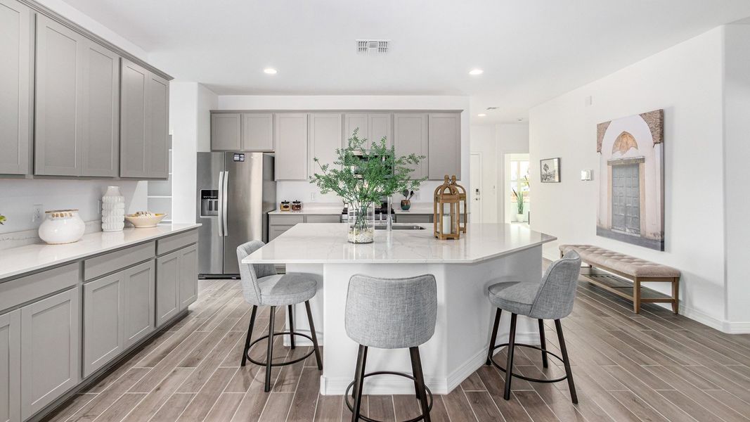 Furnished interior view inside a new home in Barnett Village, Marana (Image 9).