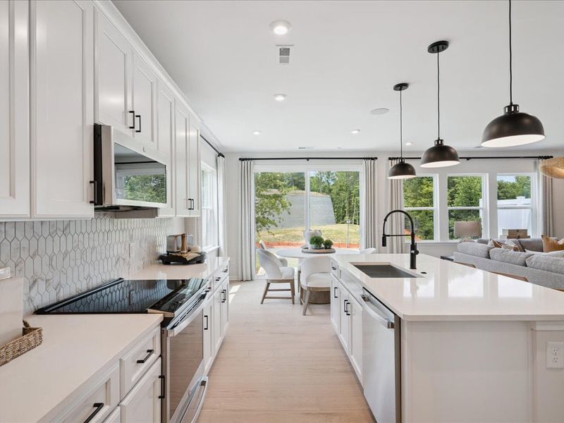 Representative furnished interior of a home built from the Mayes by Tri Pointe Homes in Millstone, Cramerton (Image 9). Representative furnished interior of a home built from the Mayes by Tri Pointe Homes in Millstone, Cramerton (Image 9).