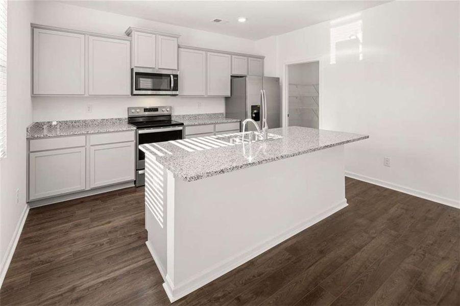 Furnished interior view inside a new home in Brooks Village, Dacula (Image 15).