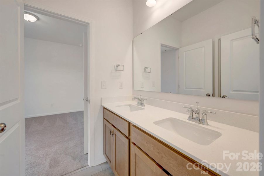Secondary bathroom