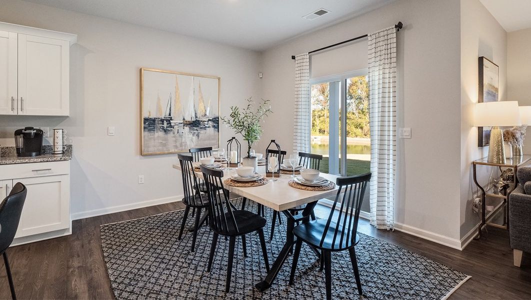 Representative furnished interior of a home built from the CAMERON by D.R. Horton in Village Park, Oakland (Image 8).