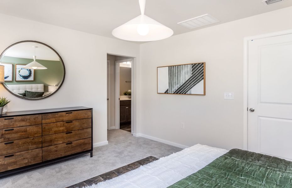 Spacious Owner's Suite with Walk-In Closet