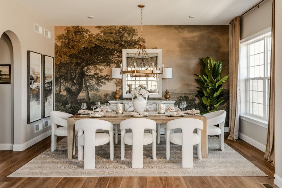 Furnished interior view inside a new home in Arbor Gate, Simpsonville (Image 7).