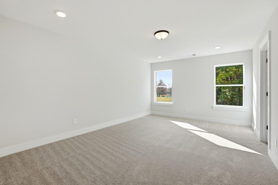 Spacious, unfurnished interior of a new home in Blythe Mill Townhomes, Waxhaw (Image 30). Spacious, unfurnished interior of a new home in Blythe Mill Townhomes, Waxhaw (Image 30).