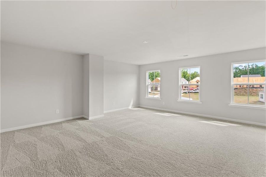 Spacious, unfurnished interior of a new home in Berkeley Mill, Cumming (Image 8). Spacious, unfurnished interior of a new home in Berkeley Mill, Cumming (Image 8).