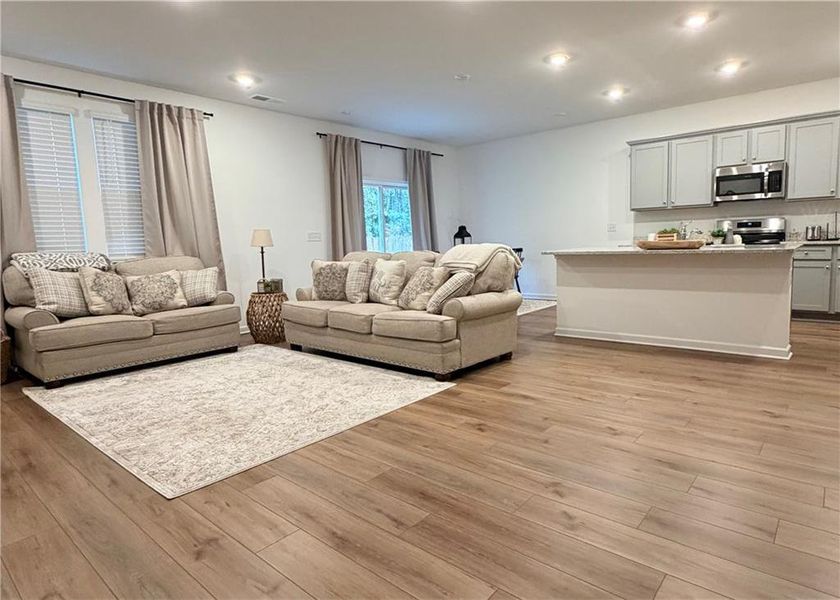 Furnished interior view inside a new home in , Adairsville (Image 14). Furnished interior view inside a new home in , Adairsville (Image 14).