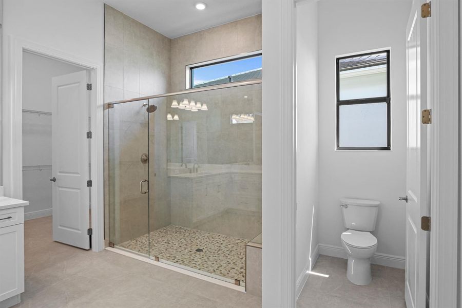 Furnished interior view inside a new home in Cresswind Palm Beach at Westlake, The Acreage (Image 38).