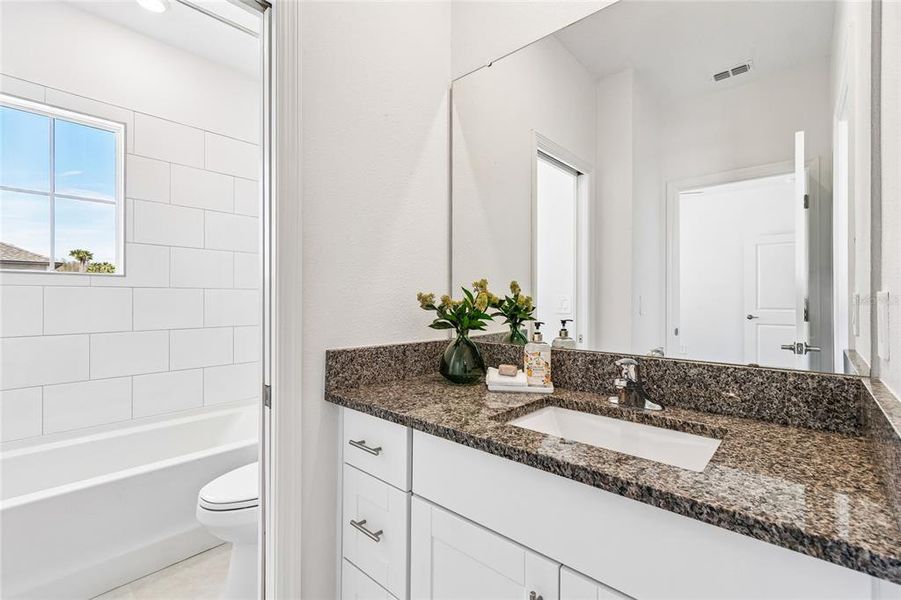 Furnished interior view inside a new home in , Tampa (Image 8). Furnished interior view inside a new home in , Tampa (Image 8).