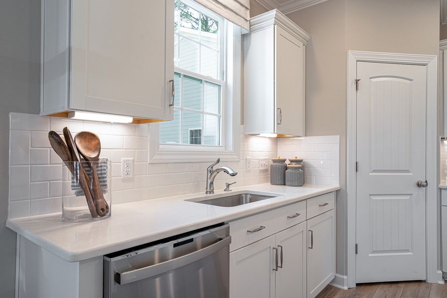Representative furnished interior of a home built from the Palmer - Vanguard Collection by Mungo Homes in Georgias Landing, Raleigh (Image 16).