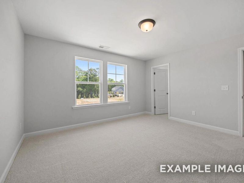 Spacious, unfurnished interior of a new home in Wendell Ridge, Wendell (Image 28).
