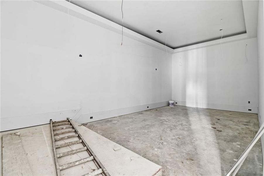 In-progress construction of a new home in , Alpharetta, GA (Image 17).