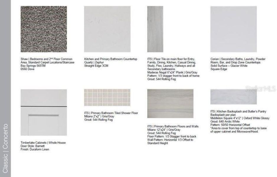 Design Selections ~ Home is under construction, selections are subject to change Design Selections ~ Home is under construction, selections are subject to change