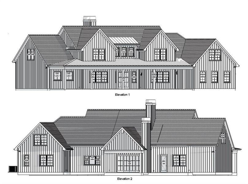Front exterior of a new home in , Cumming, GA, highlighting curb appeal (Image 2).