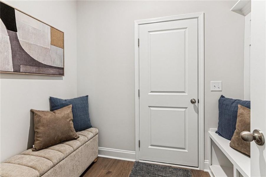 Furnished interior view inside a new home in , Flowery Branch (Image 12).