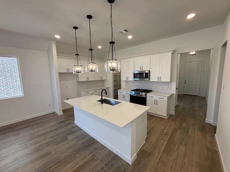 Kitchen Construction Progress featuring the Harmony Collection