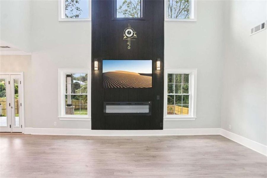 Furnished interior view inside a new home in , Lilburn (Image 17). Furnished interior view inside a new home in , Lilburn (Image 17).